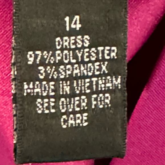 AB Studio Dress Sz 14 gently used condition - Picture 4 of 6